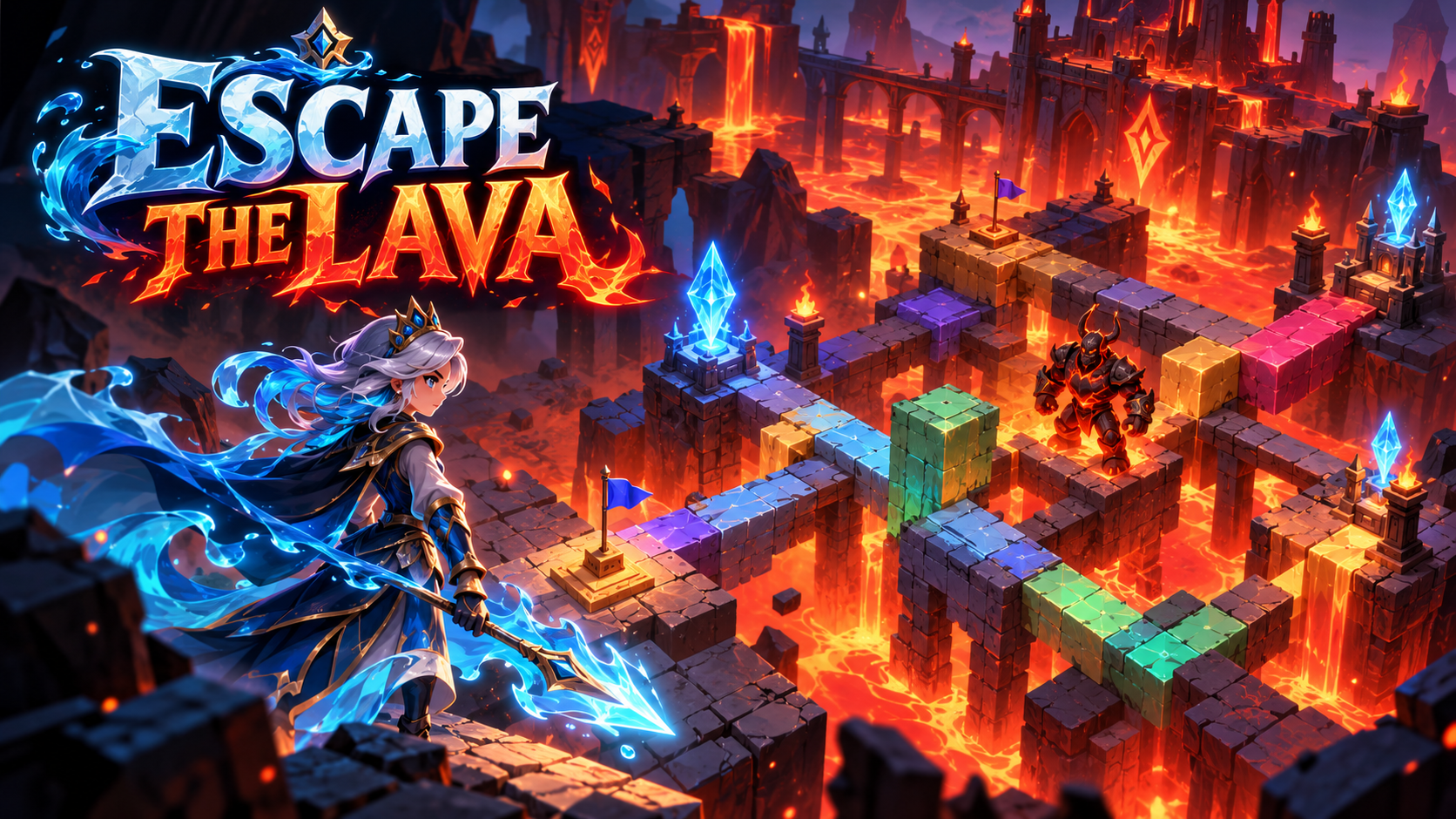 Escape the Lava — Isometric Puzzle-Adventure Case Study